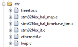 STM32开发笔记61: 解决Undefined symbol ethernetif_init (referred from lwip.