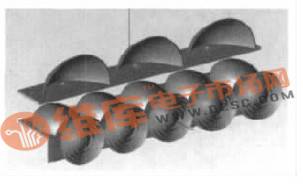 LED projector car headlight model