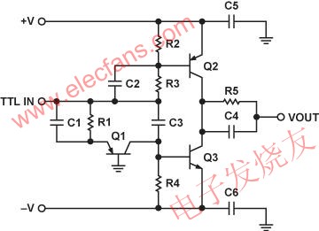 Discrete switch driver circuit www.elecfans.com