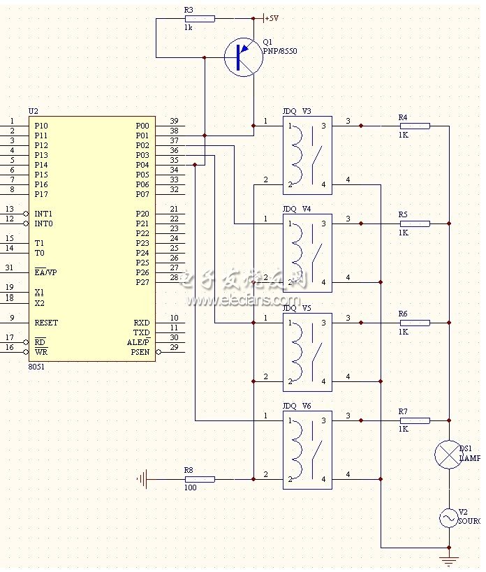Figure 6 Receiving circuit diagram