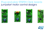 STSPIN模块为MikroElektronika的开发板加入高性能电机驱动器