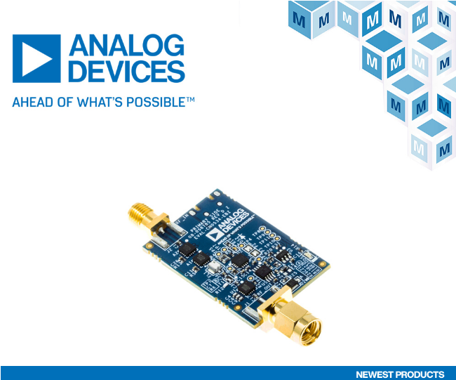 贸泽电子备货Analog Devices CN0534 LNA接收器参考设计
