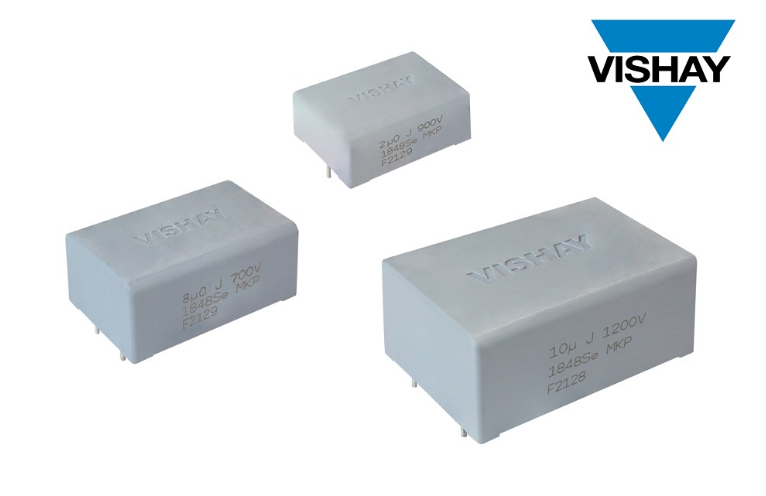 Vishay推出高可靠性和高性能的AEC-Q200标准薄型DC Link薄膜电容器