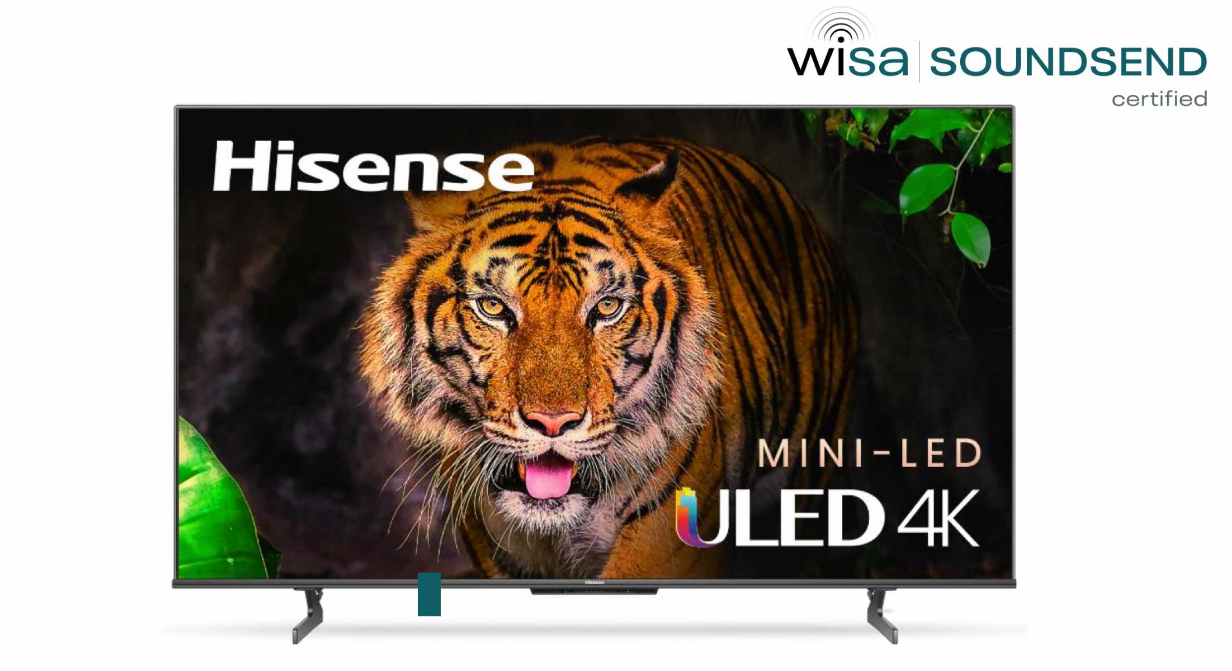 海信U7H和U8H系列电视获得WiSA SoundSend认证