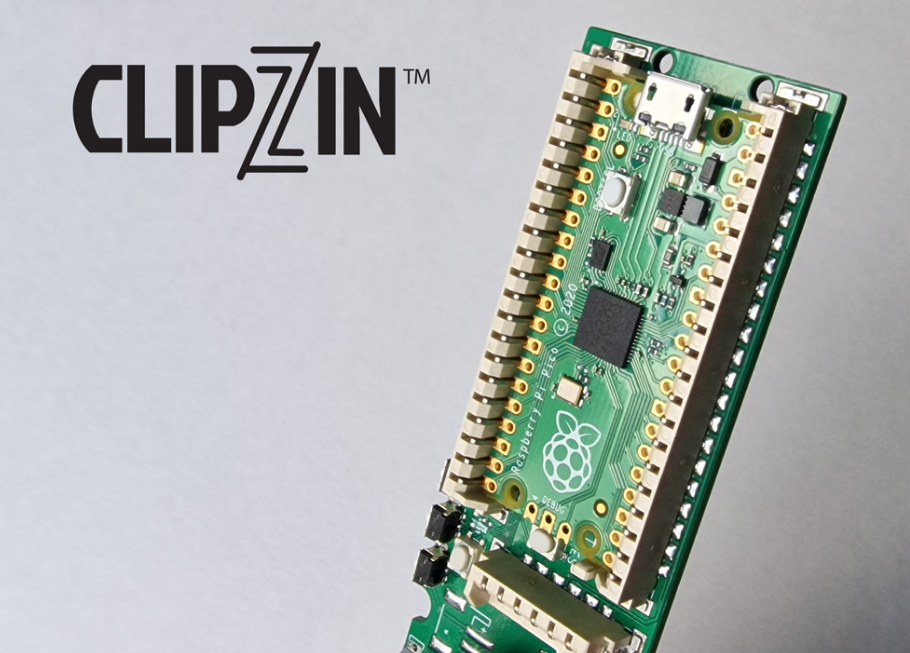 e络盟独家发售EDAC 全新Clipzin™连接器，专为Raspberry Pi® Pico打造