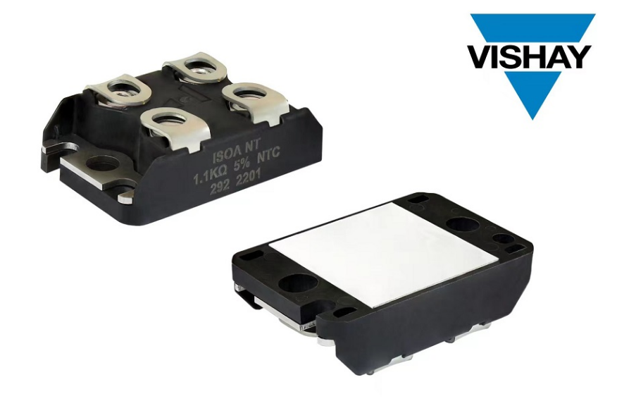 Vishay推出厚膜功率电阻器，可选配NTC热敏电阻和PC-TIM简化设计