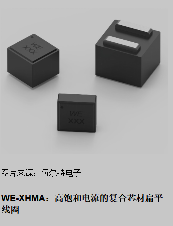 伍尔特电子推出 WE-XHMA SMD 功率电感器