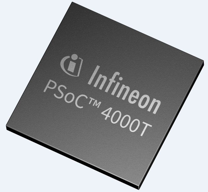 英飞凌推出PSoC™ 4000T，信噪比提高10倍且支持多重传感应用的超低功耗微控制器