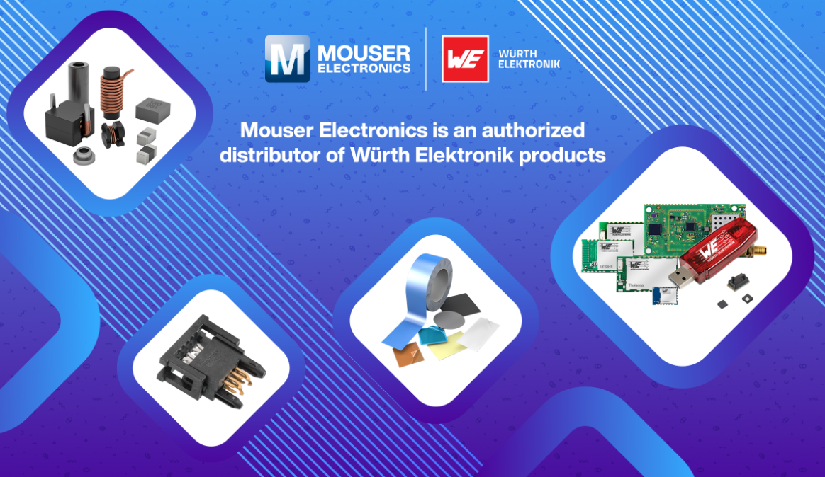 贸泽电子供应丰富多样的Würth Elektronik产品(图1)