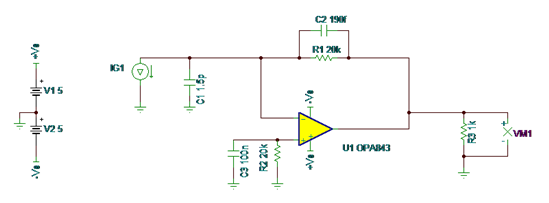 How to Build a TIA Circuit Using a Fully Differential Amplifier