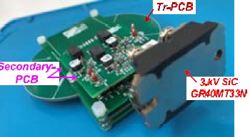 SiC MOSFET isolated gate driver with PCB based transformer
