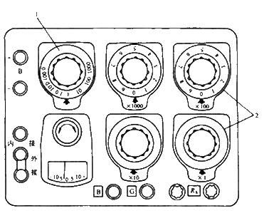 DC single-arm bridge panel diagram