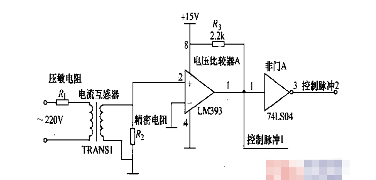 Overvoltage detection circuit schematic, overvoltage detection circuit analysis