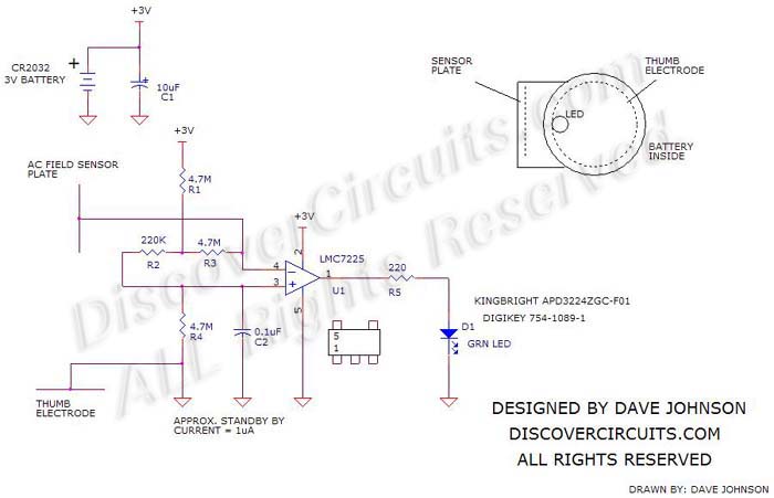 有源交流电源线路指示器