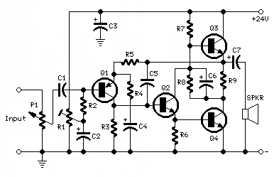 7 Watt Class-A Amplifier
