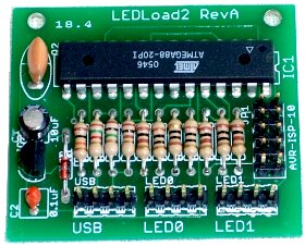 USB LED load