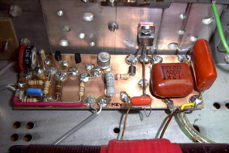 100W transmitter amplifier for 2200m band