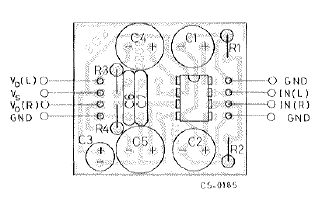 TDA2822低功耗立体声放大器