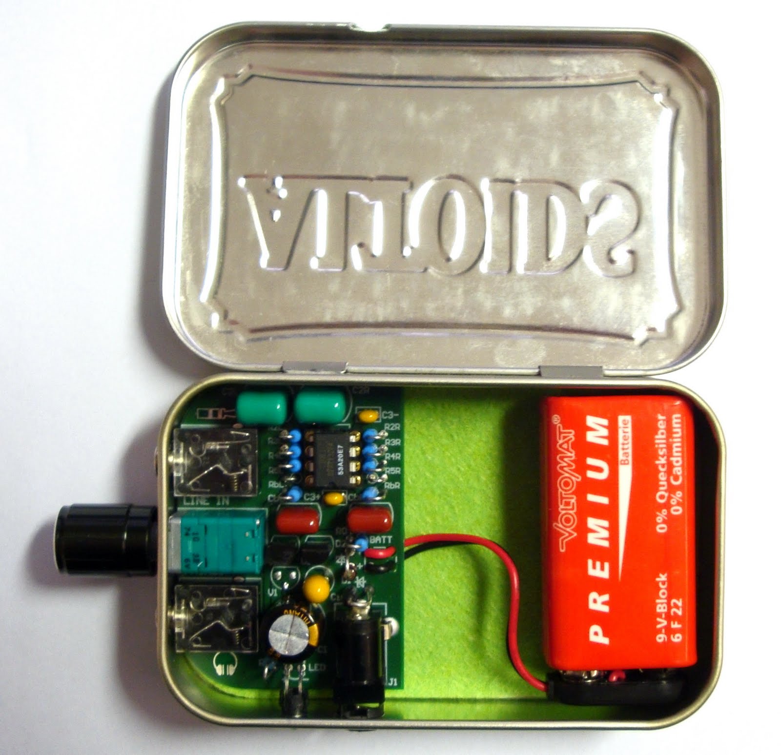 High-fidelity headphone amplifier High-fidelity headphone amplifier