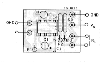 TDA2822低功耗立体声放大器