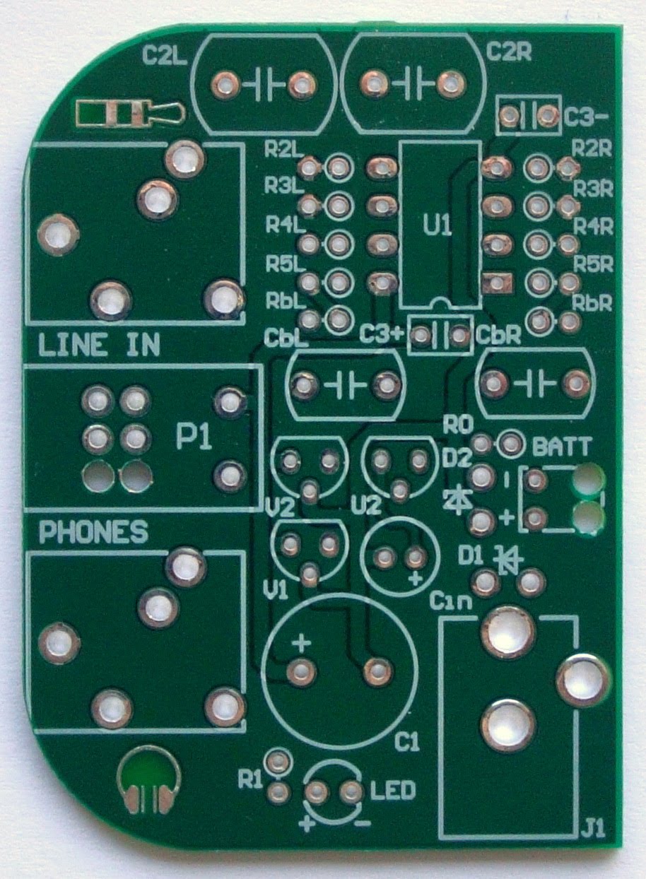 High-fidelity headphone amplifier High-fidelity headphone amplifier