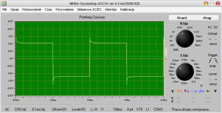 Simple Digital Oscilloscope
