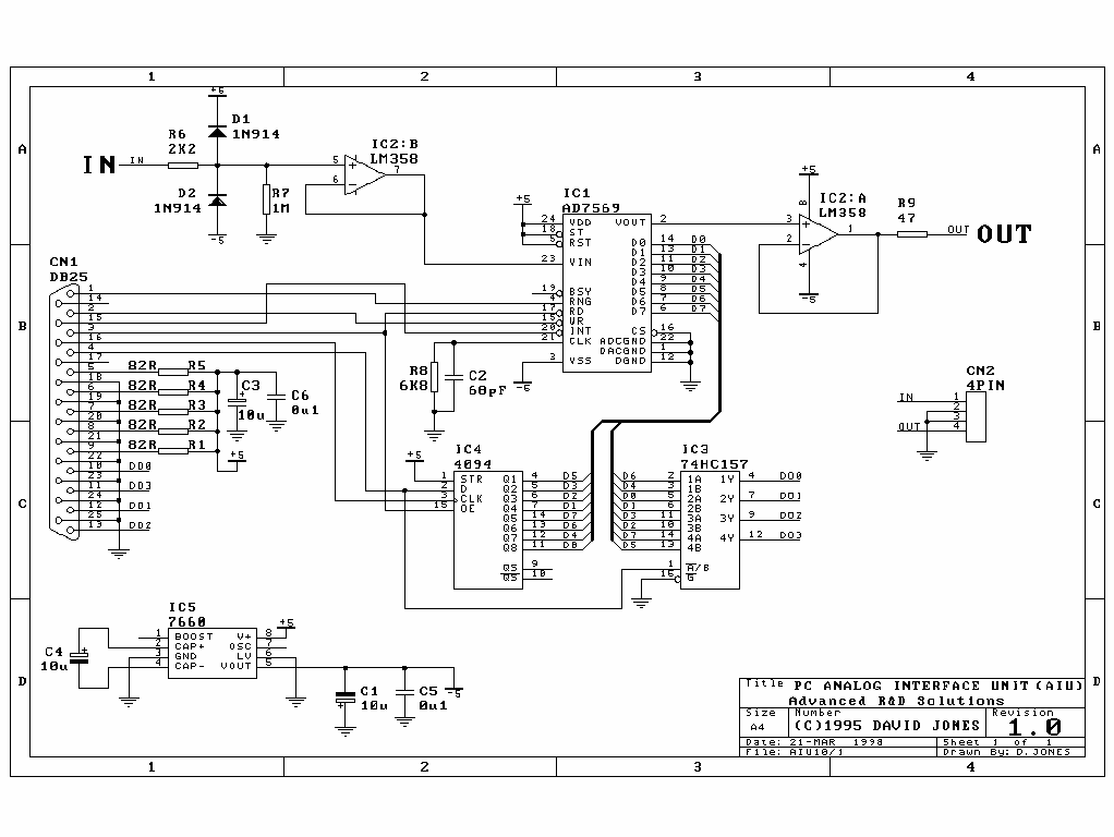 Simple PC Data Acquisition Circuit Simple PC Data Acquisition Circuit