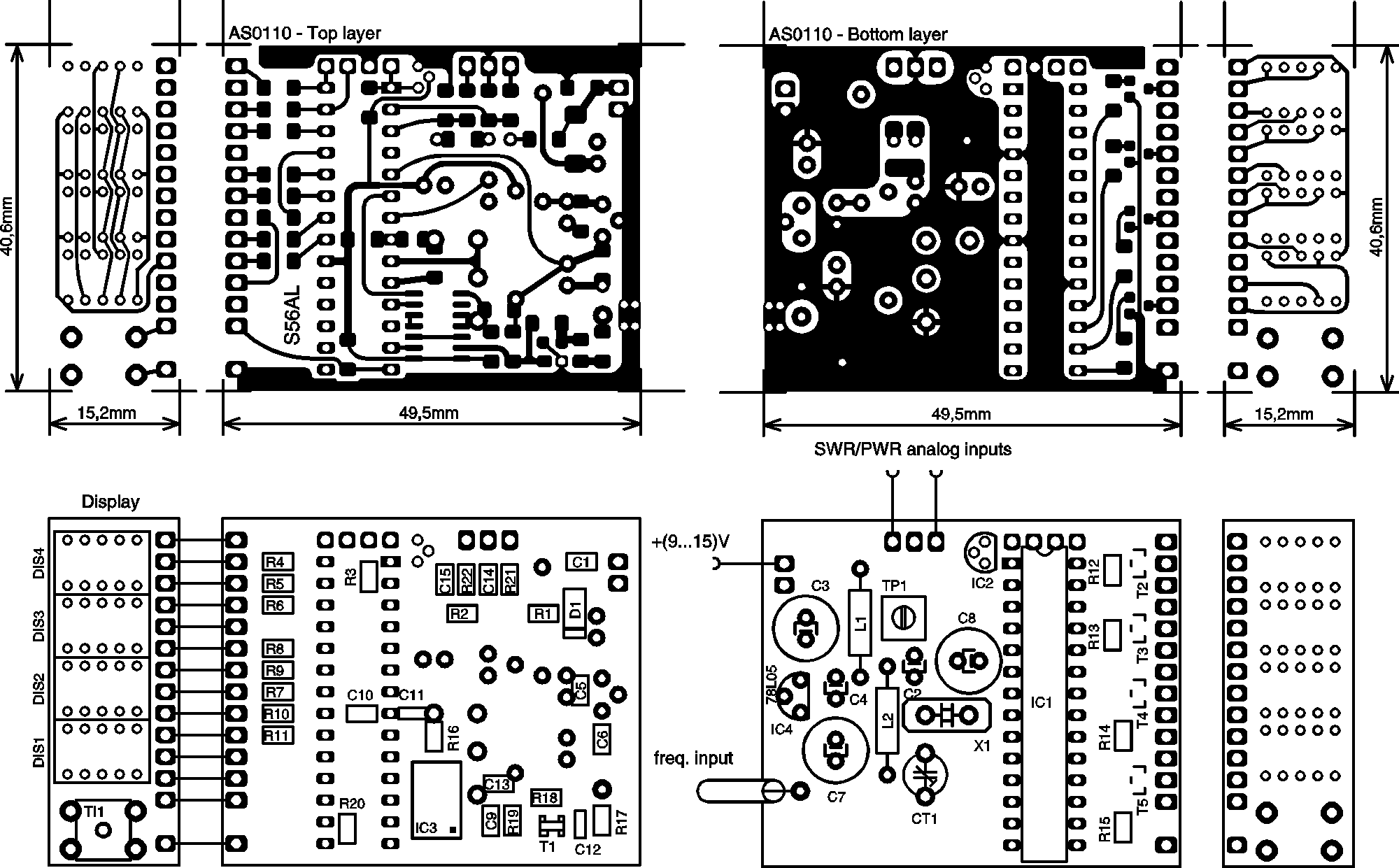 PIC频率计与电压表