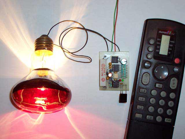Wireless control light dimmer