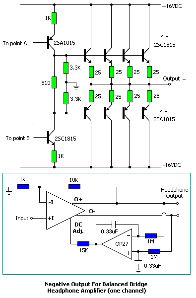 Class A Headphone Amplifier