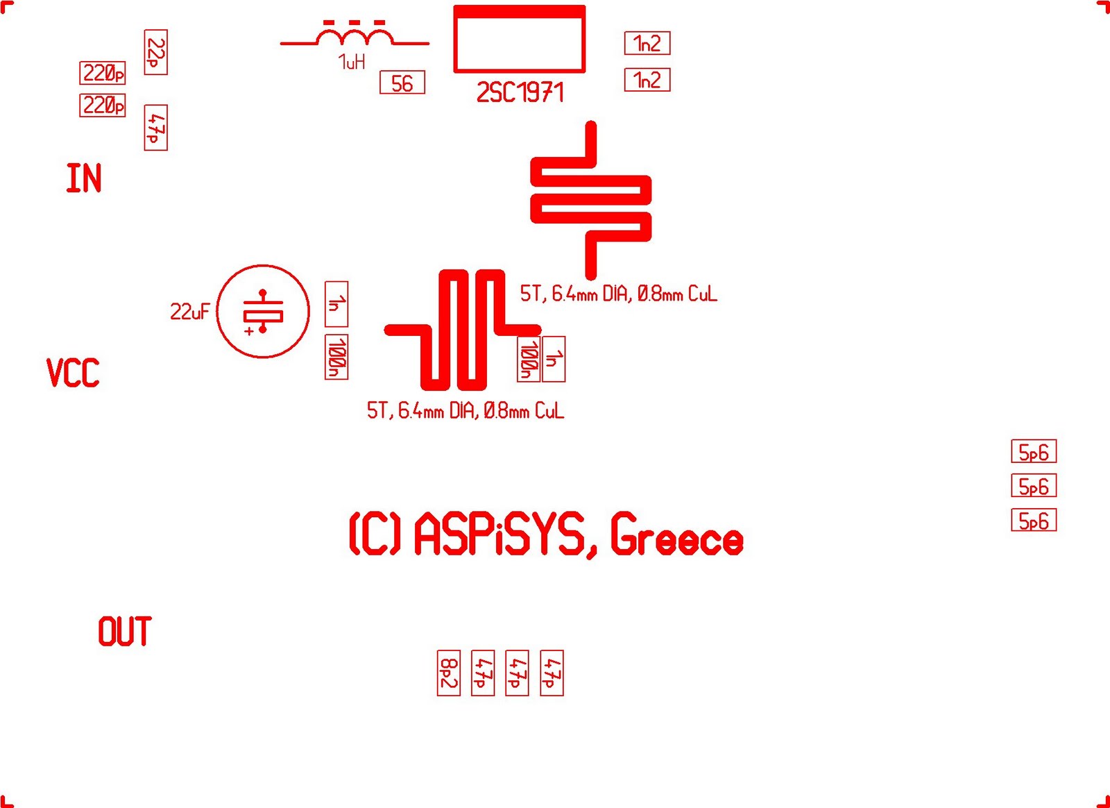 8W Broadband FM RF Amplifier