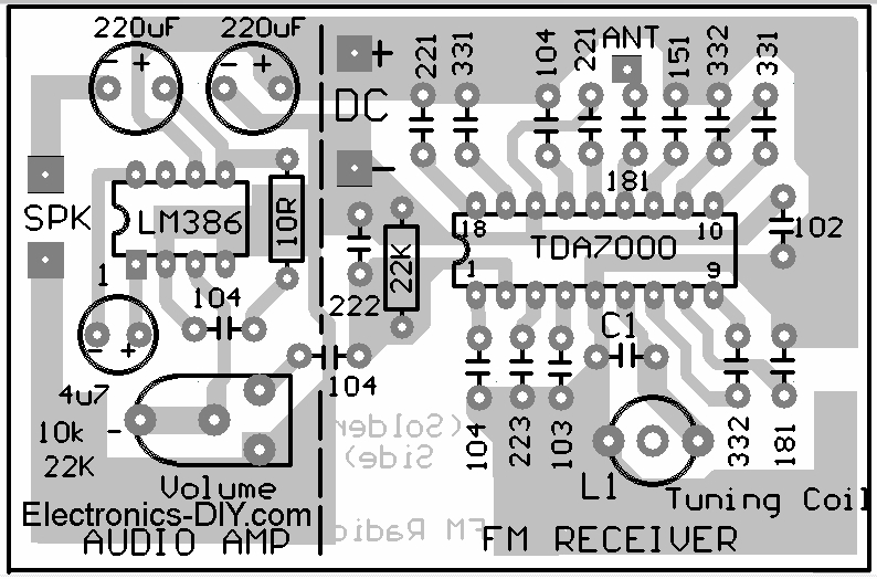 FM Radio with TDA7000