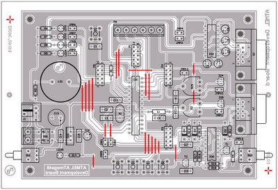 ATmega48/88/168 development board