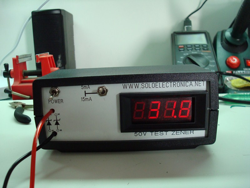 Zener diode tester 1V to 50V