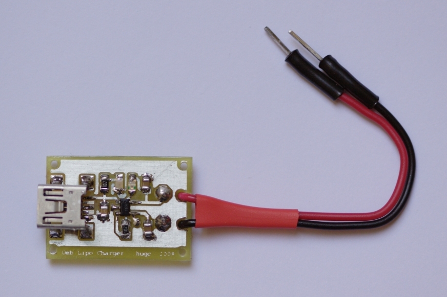 USB锂聚合物电池充电器