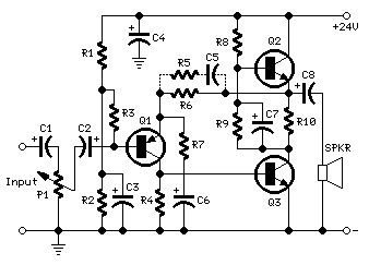 5 Watt Class A Audio Amplifier