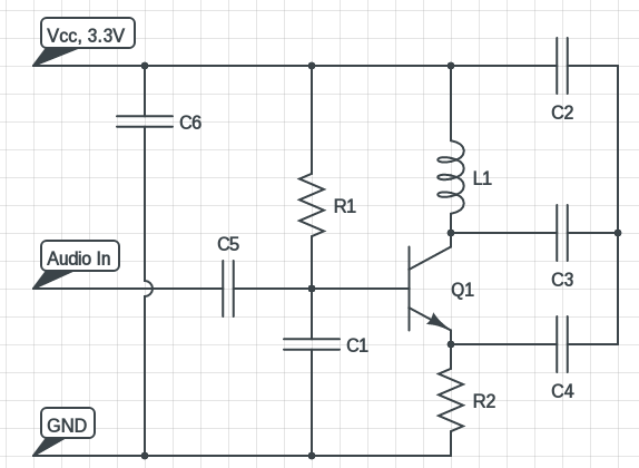 2SC9018 FM Transmitter