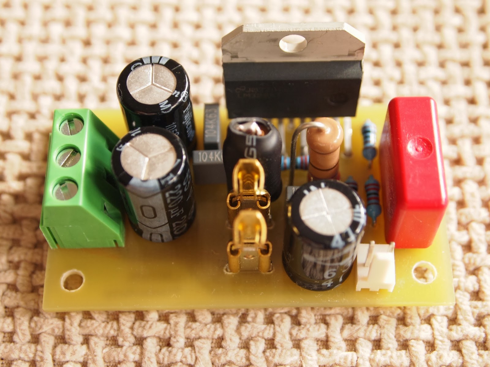 50W LM3886 功率放大器