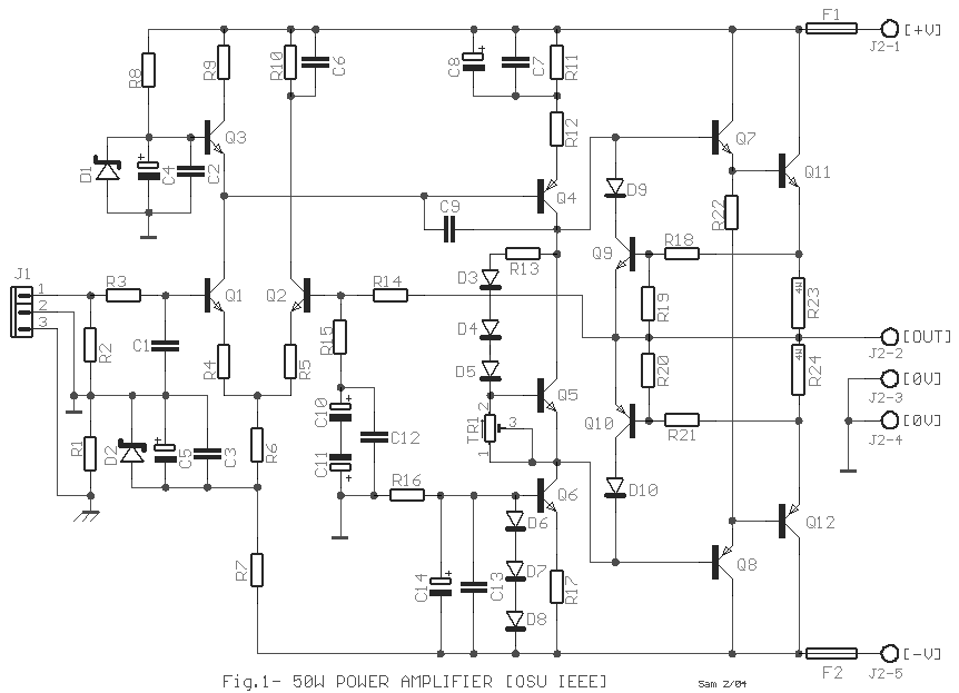 50W Power Amplifier