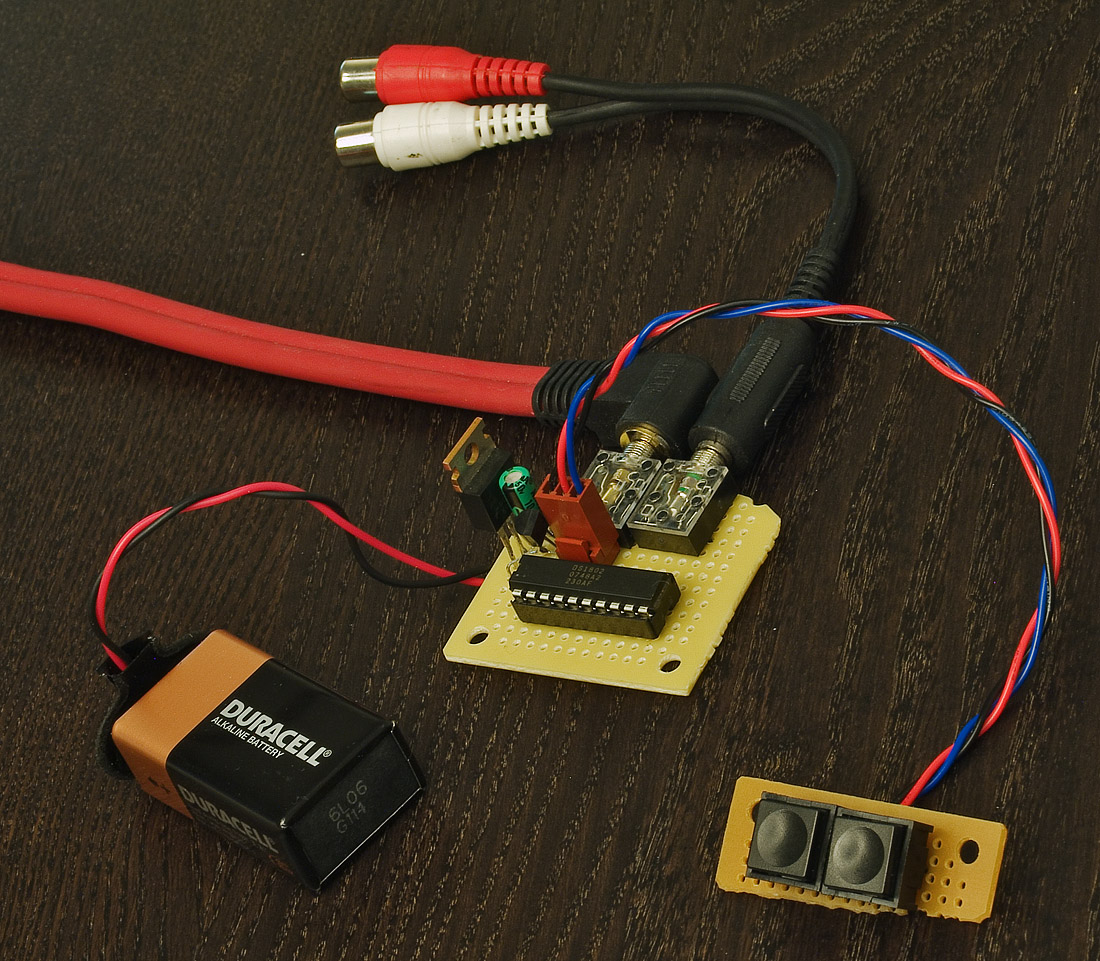 DS1802立体声数字音量控制器