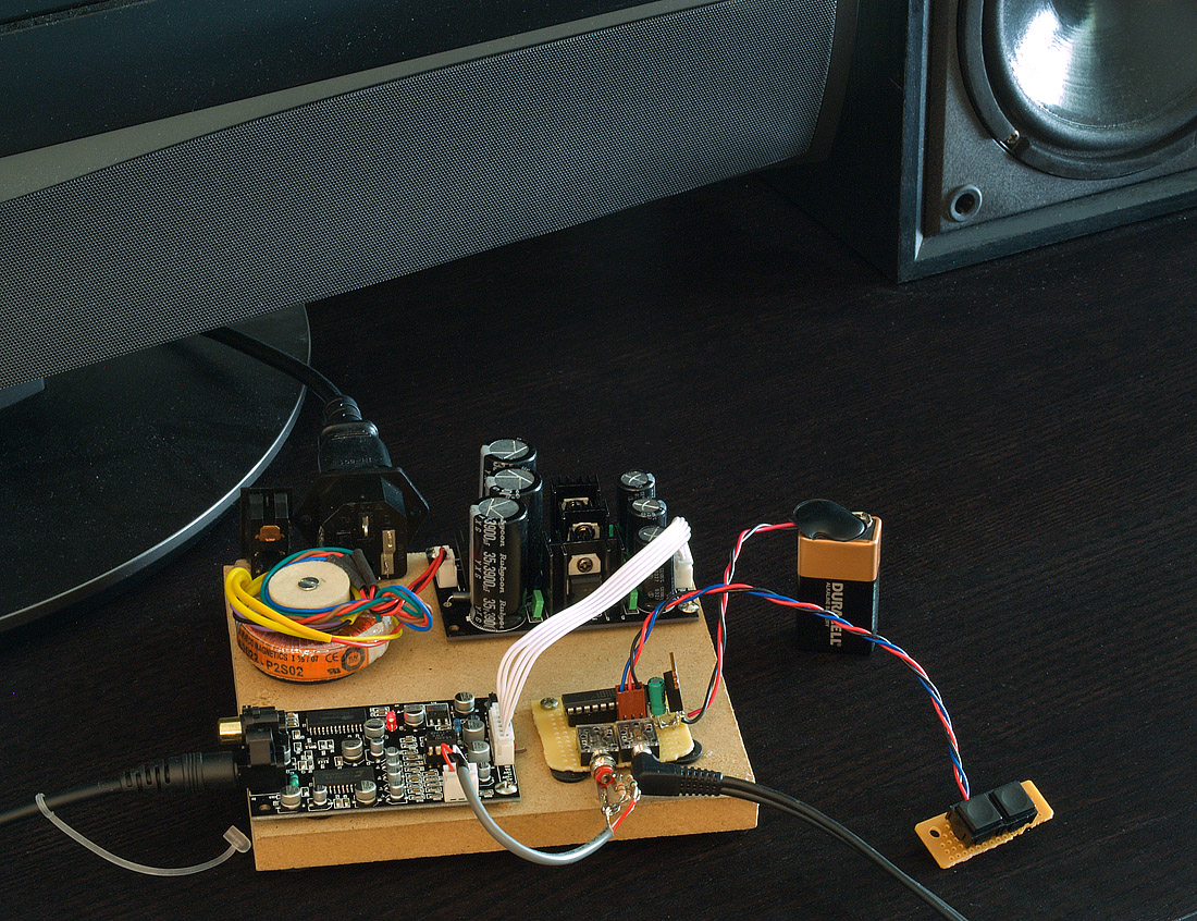 DS1802立体声数字音量控制器