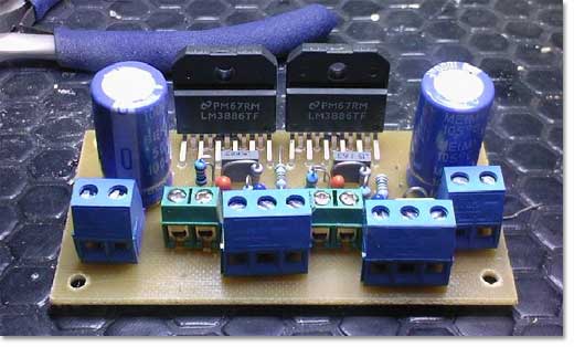 Gain Cloning Power Amplifier LM3886