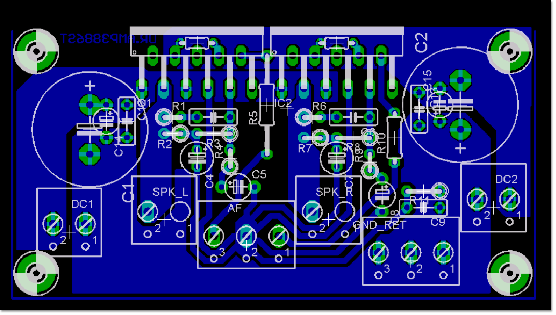 Gain Cloning Power Amplifier LM3886
