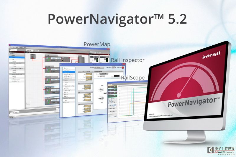 Intersil推出新版PowerNavigator™ GUI