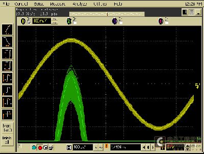 Without the noise reduction filter, the measured noise floor is 2.8 mV RMS