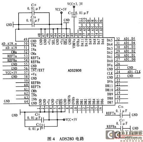 ADS2806的电路