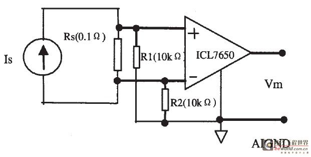 Figure 2 Current signal conditioning