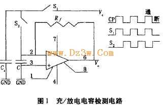 充/放电电容检测电路