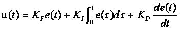 51 MCU PID algorithm program (I) PID algorithm