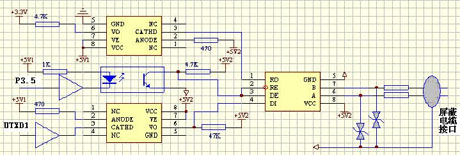 RS-485 serial communication